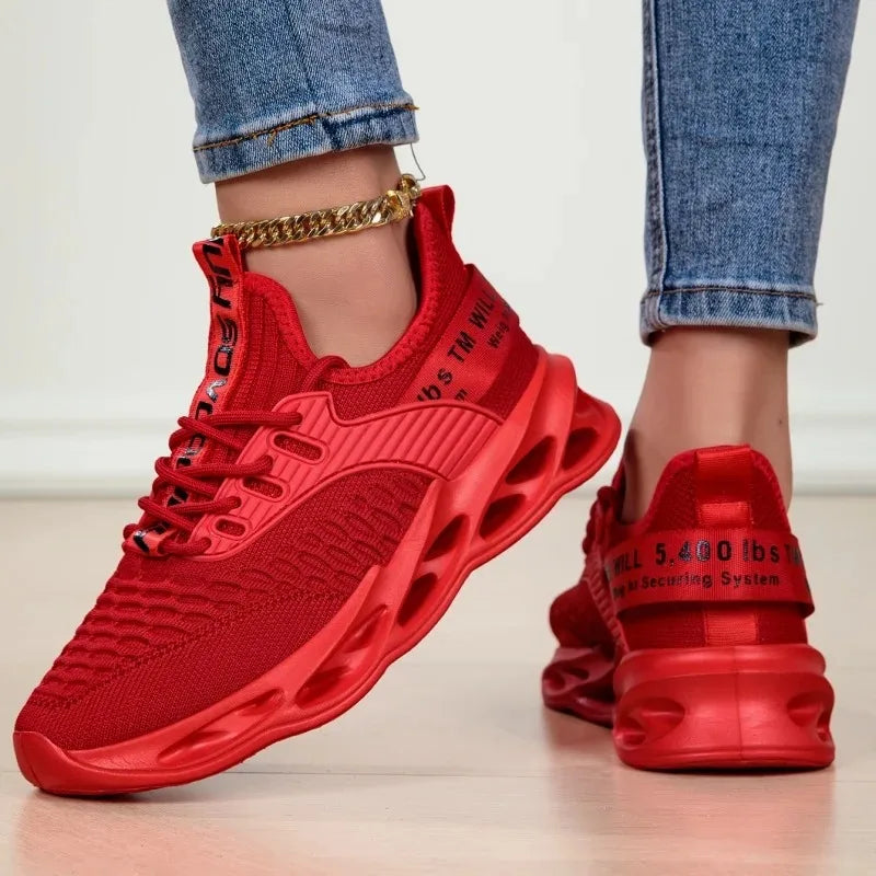 Yrzl mulheres sapatos esportivos tênis de corrida respirável confortável formadores sapatos de alta qualidade dos homens tênis leves para mulher