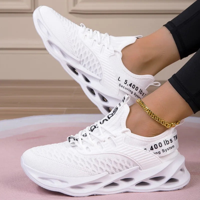 Yrzl mulheres sapatos esportivos tênis de corrida respirável confortável formadores sapatos de alta qualidade dos homens tênis leves para mulher