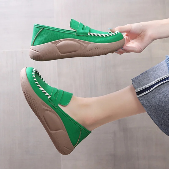 Mocassim Plataforma Ellegance – Altura e Sofisticação sem Esforço