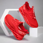 Tênis Femininos Novos, Respiráveis, com Amortecimento, Elásticos e Estilosos