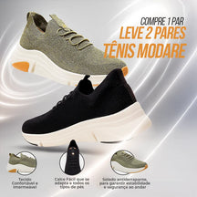 Compre 1 e leve 2 - Tênis Ortopédico Calce Fácil 2026 - Lançamento