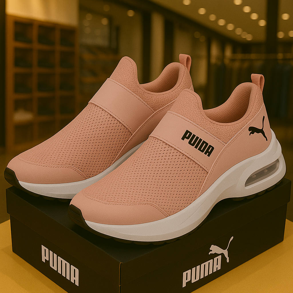 Tênis SkyFlex Ortopédico – Leveza Que Transforma Cada Passo