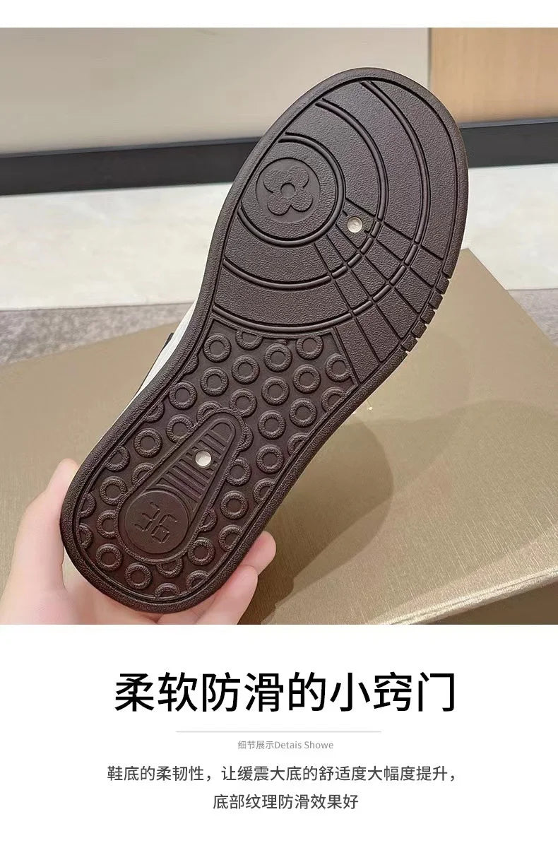 Mocassins esportivos casuais estrelas para mulheres, sapatos esportivos volumosos, fundo macio com conforto ao ar livre, sapatos antiderrapantes, moda