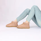 Evshine botas de neve clássicas femininas botas de tornozelo curto inverno super quente macio sapatos femininos moda aconchegante bota de neve ao ar livre para mulher