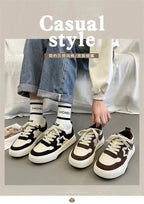 Mocassins esportivos casuais estrelas para mulheres, sapatos esportivos volumosos, fundo macio com conforto ao ar livre, sapatos antiderrapantes, moda