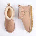 Evshine botas de neve clássicas femininas botas de tornozelo curto inverno super quente macio sapatos femininos moda aconchegante bota de neve ao ar livre para mulher