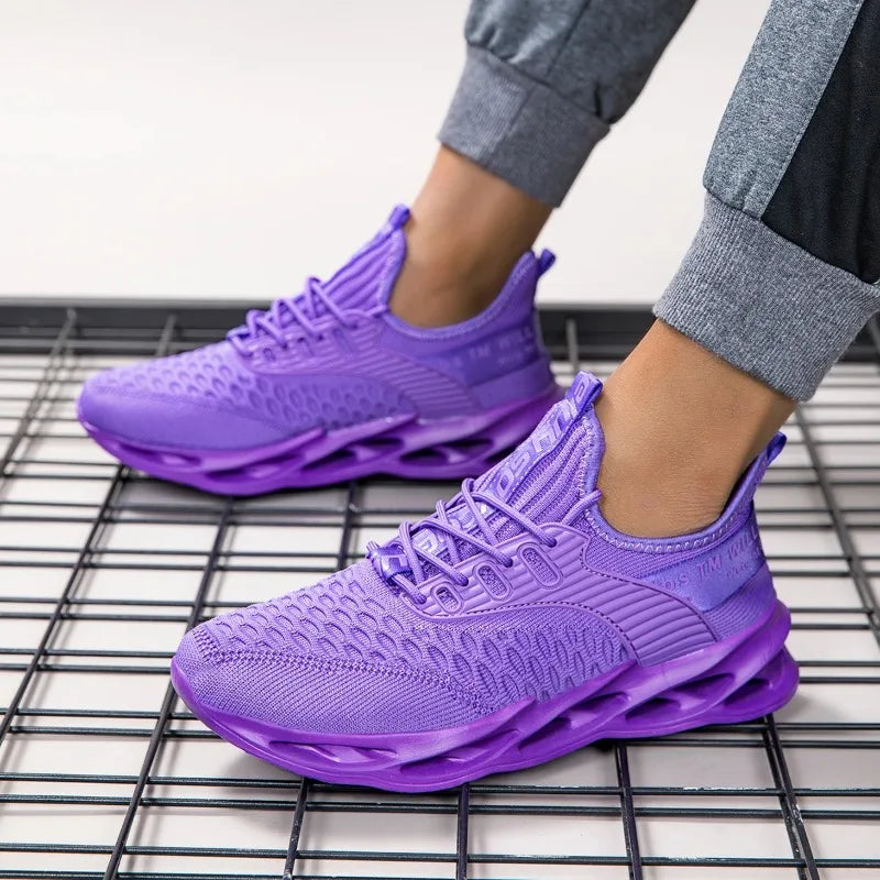 Yrzl mulheres sapatos esportivos tênis de corrida respirável confortável formadores sapatos de alta qualidade dos homens tênis leves para mulher