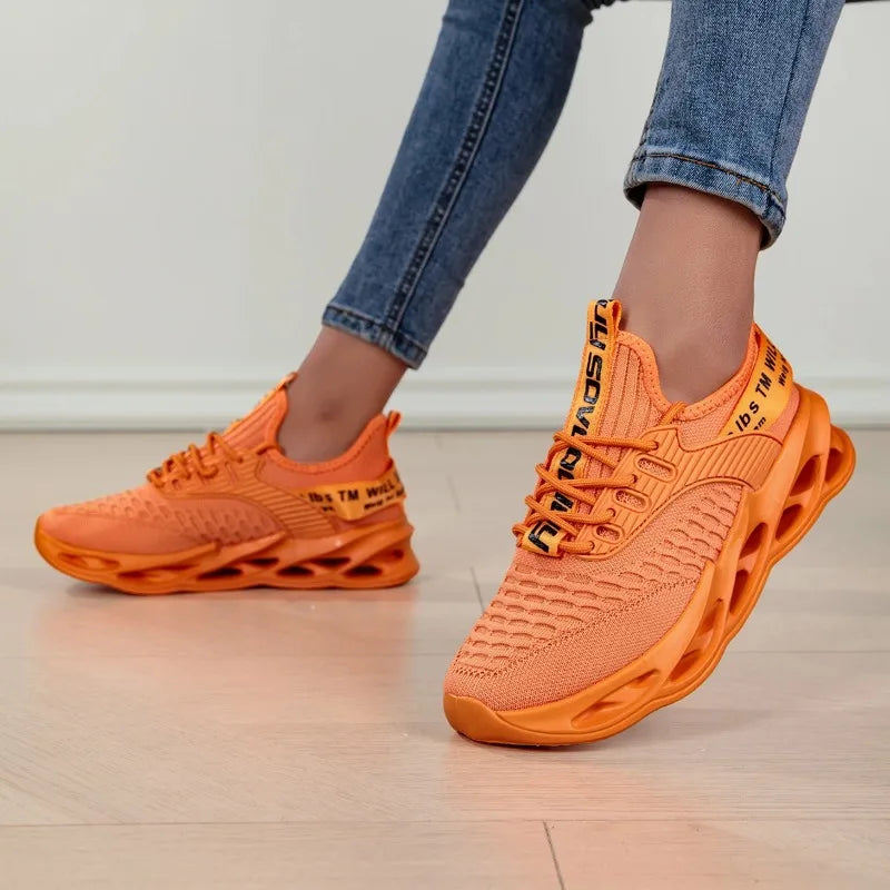 Yrzl mulheres sapatos esportivos tênis de corrida respirável confortável formadores sapatos de alta qualidade dos homens tênis leves para mulher