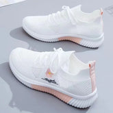 Tenis feminino verão feminino tênis 2025 venda quente grande malha de ar versátil oco respirável ginásio sapatos esportivos sapatos casuais