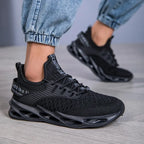 Yrzl mulheres sapatos esportivos tênis de corrida respirável confortável formadores sapatos de alta qualidade dos homens tênis leves para mulher