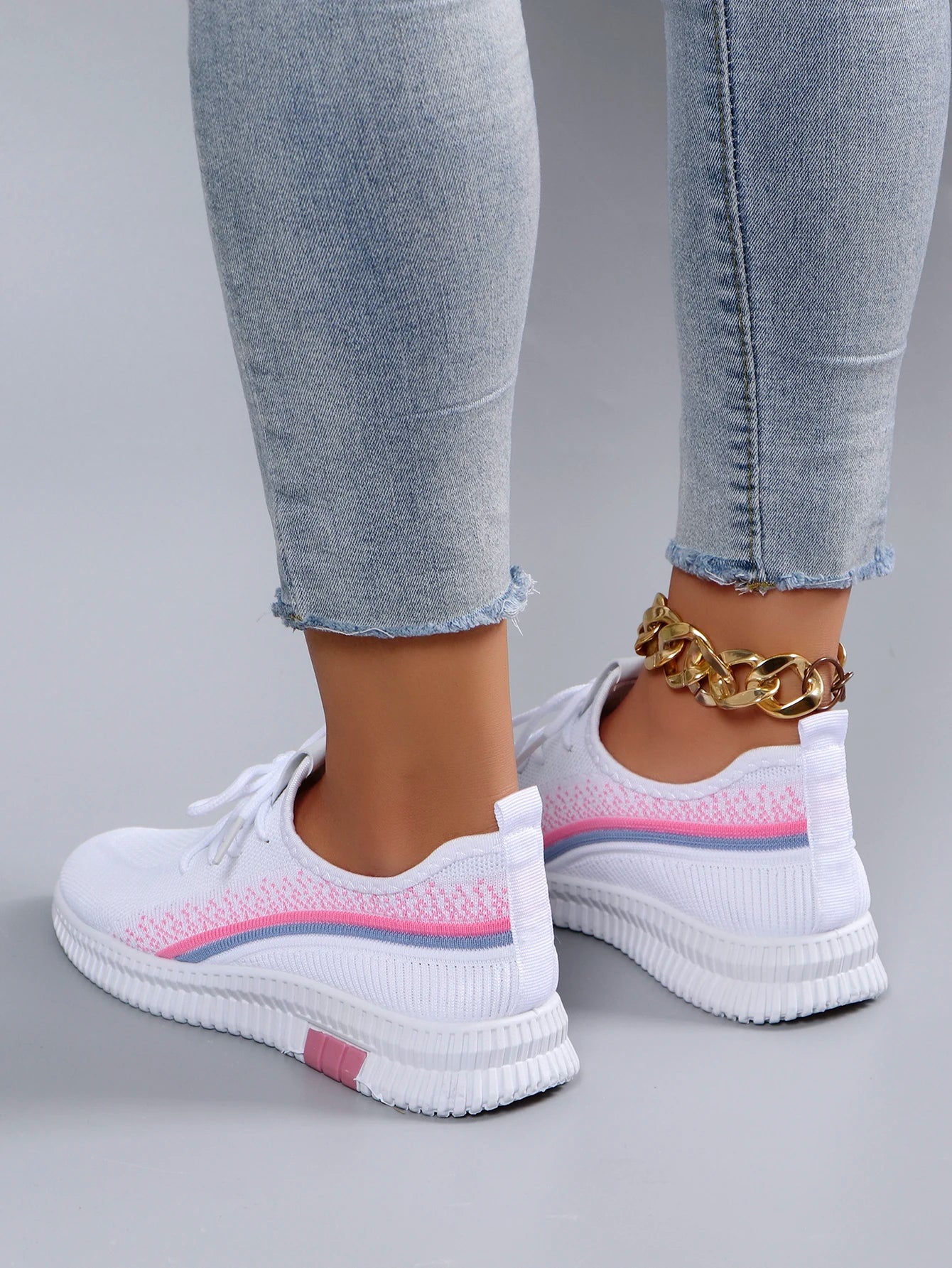 Sapatos baixos de malha respirável de verão feminino, sapatos femininos, tênis casuais, folga frete grátis