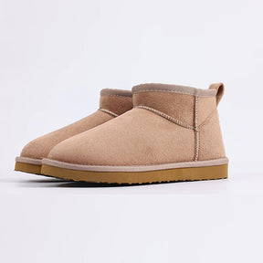 Evshine botas de neve clássicas femininas botas de tornozelo curto inverno super quente macio sapatos femininos moda aconchegante bota de neve ao ar livre para mulher