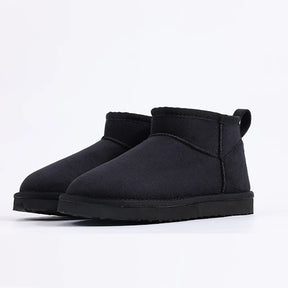 Evshine botas de neve clássicas femininas botas de tornozelo curto inverno super quente macio sapatos femininos moda aconchegante bota de neve ao ar livre para mulher