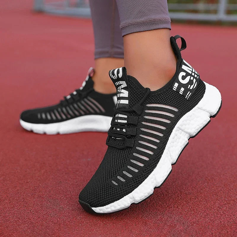 Tênis para mulheres sapatos de corrida respirável casual marca luxo sapatos esportivos moda luz basquete tenis plataforma sapatos