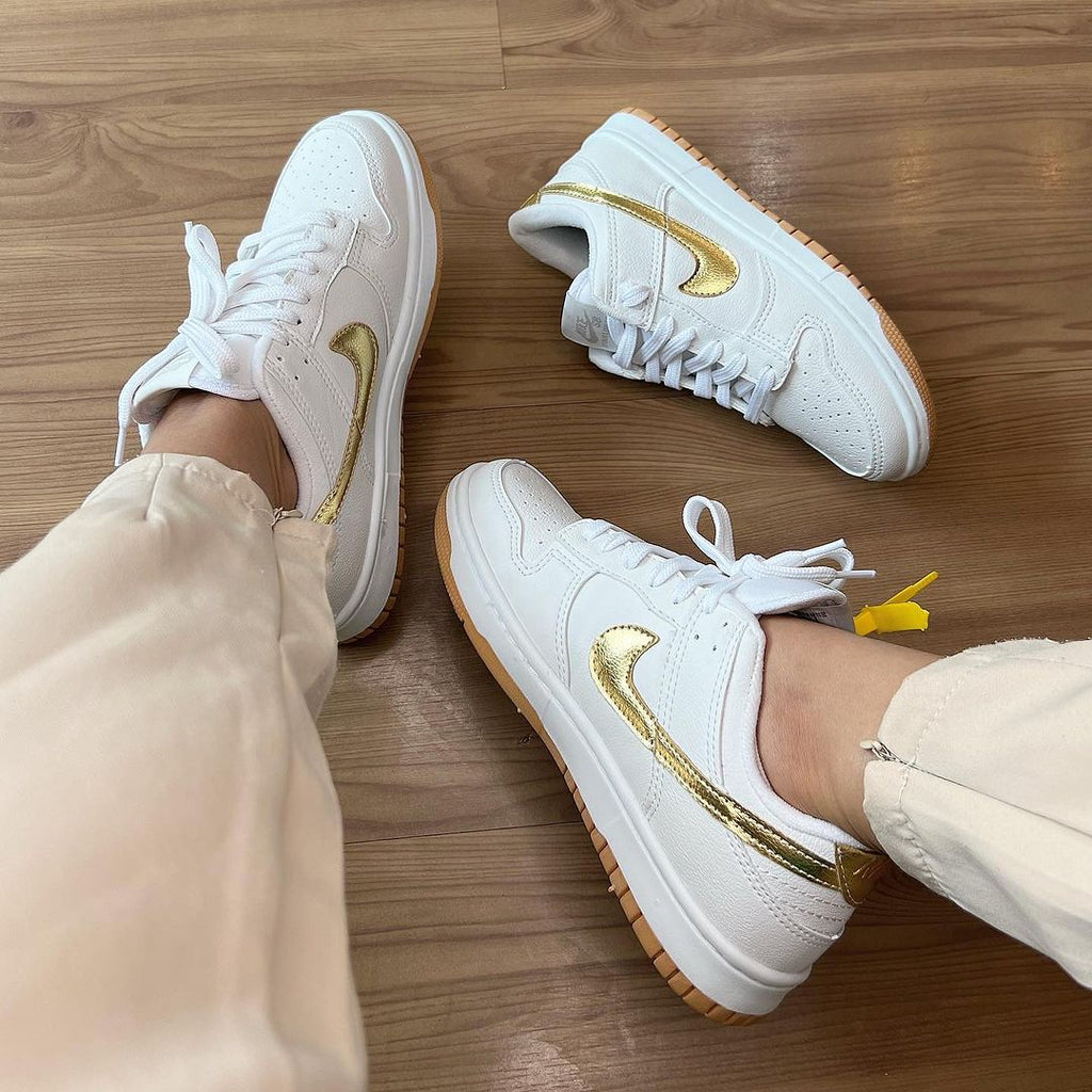 Air Dunk Beige Elite Comfort – Elegância e Estilo em Cada Movimento