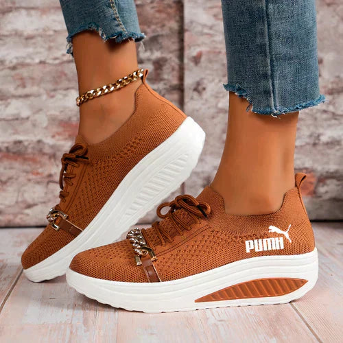 Pumma Lunna Walk Max – O Toque de Luxo no Seu Caminhar